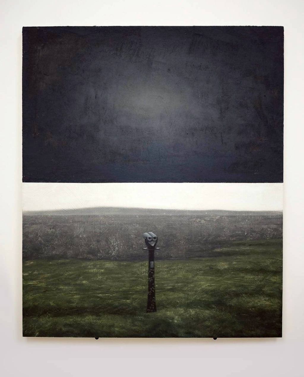 NG CHUN HO - Original Oil Painting - Telescope - Size 60cm * 50cm