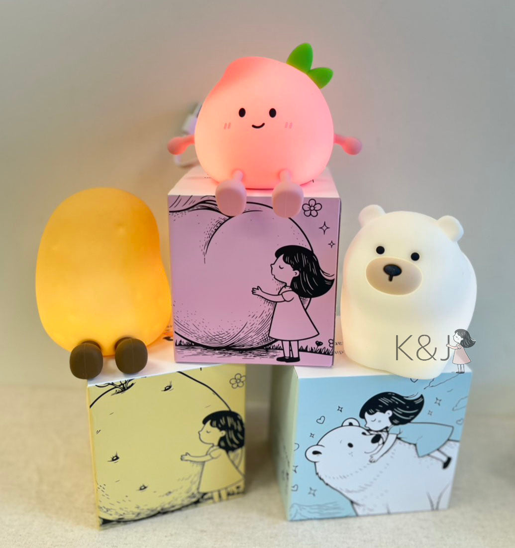 英國 K&J 白熊 創意感應互動燈｜居家擺設與創意禮物
