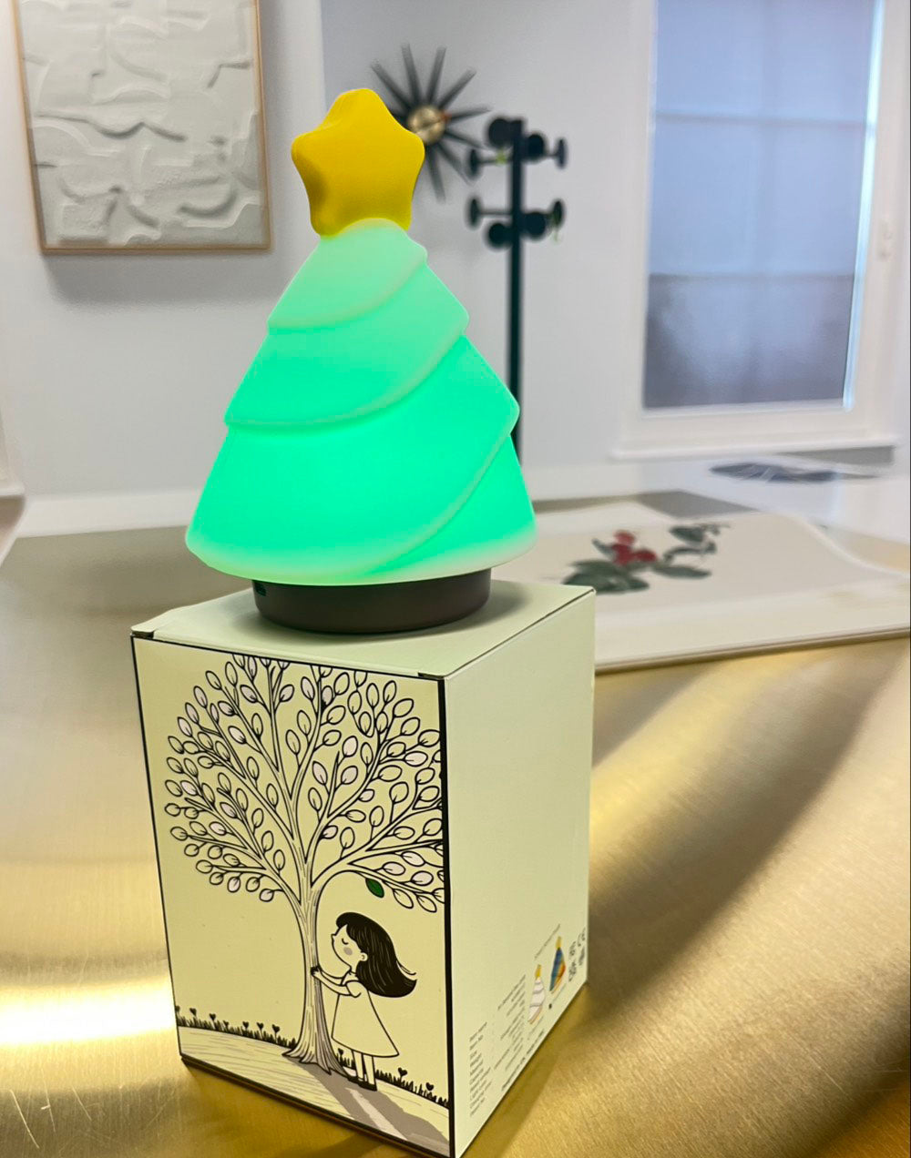 K&J 藝術小樹感應燈｜互動式藝術創作與教學用品